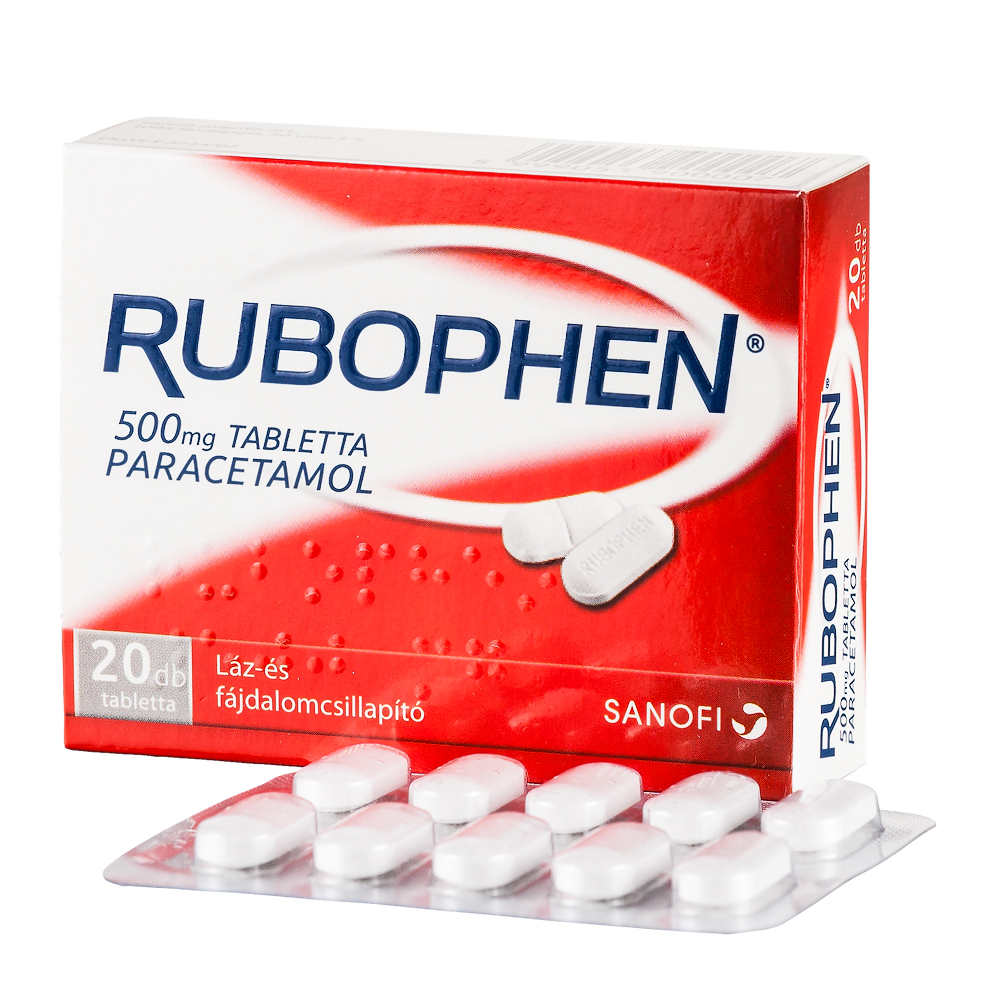 Rubophen 500 mg tabletta 20x P va Patika