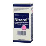 Nizoral 20 mg/g sampon korpsods ellen 100ml