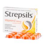 Strepsils Vitamin C 100 mg szopogat tabletta 24x